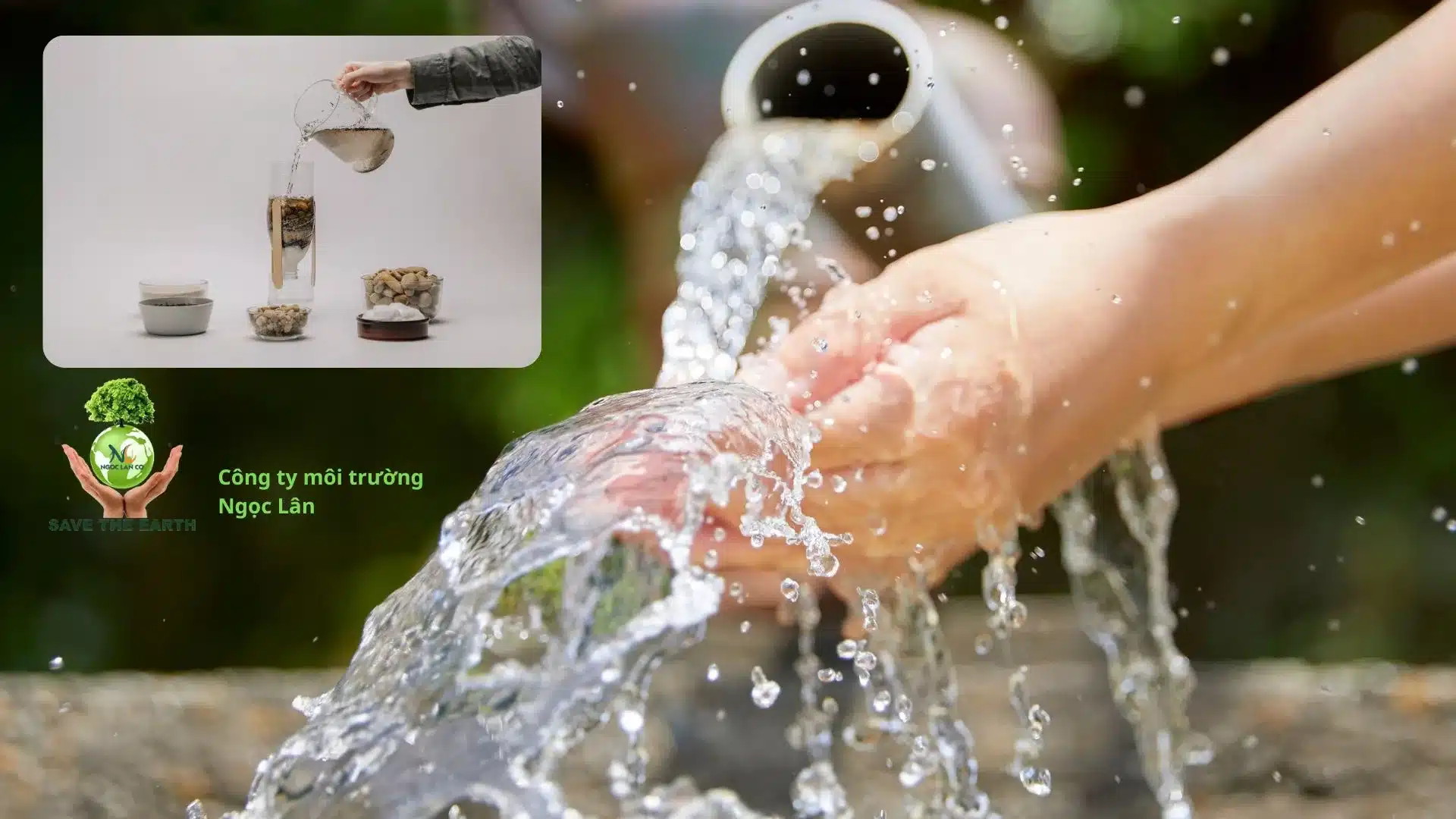 Xử lý nước sinh hoạt là như cầu bức thiết trong kỷ nguyên mới.